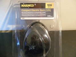 Marinco Compact Electric Black MiniBlast Boat Horn 10098 - £21.03 GBP
