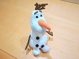 Ty Frozen Olaf 9&quot; Plush Snowman Stuffed Security Comfort Collectible Toy - £2.34 GBP