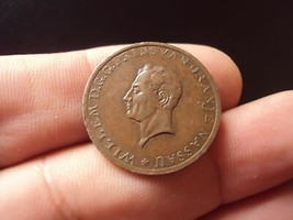 Old Medal Willem Prince King Oranje Nassau Sovereign Nederlanden Netherland Coin - £80.73 GBP