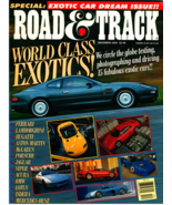 ROAD &amp; TRACK MAGAZINE World Class EXOTICS! December 1994 Ferrari, Lambor... - $10.00