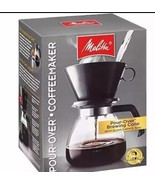 Melitta POUR-OVER Coffee Maker, 52 oz, Glass Carafe 640616 - $29.52 CAD