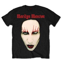 Marilyn Manson Red Lips Rock Heavy Metal Official Tee T-Shirt Mens Unisex - $34.20