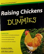 Raising Chickens for Dummies by Kimberly Willis &amp; Rob Ludlow / 2009 Paperback - £2.71 GBP