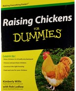 Raising Chickens for Dummies by Kimberly Willis &amp; Rob Ludlow / 2009 Pape... - £2.69 GBP