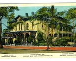 Kittochtinny Inn Postcard Lincoln Way East Chambersburg Pennsylvania 1935 - $11.88
