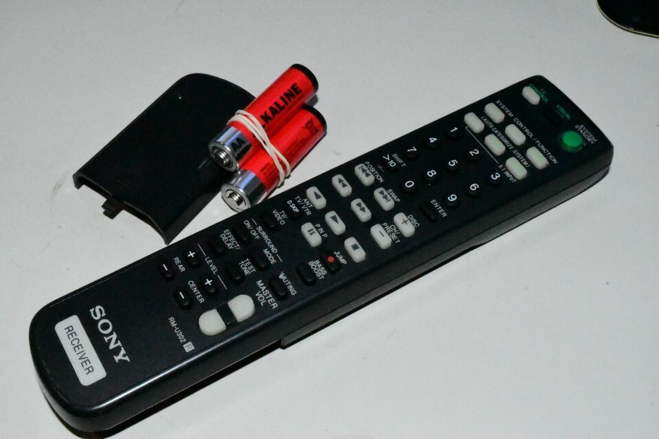 Genuine OEM Sony RM-U302 Receiver Remote For HTW700 STRSE481 STRV200 TESTED - $20.70