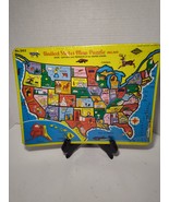 Vintage Warren Paper Products United States Map Puzzle No 503 USA Sealed... - €12,82 EUR
