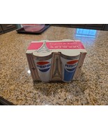 Vintage Pepsi Cola Soda Drinking Glass Set - Elegance De France - Luminarc - $547.14 MXN