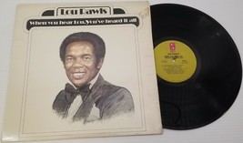 MS) Lou Rawls - When You Hear Lou, You&#39;ve Heard it All - Vinyl Record - 1977 CBS - £11.86 GBP