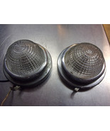 Antique Chris-Craft overhead lights, beehive clear glass, switched, chro... - €93,04 EUR