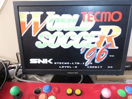 Tecmo World Soccer 96 mvs snk neo geo Game Cartridge Arcade Game - £41.31 GBP