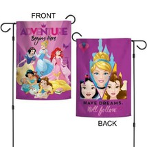 Disney Princess Adventure Begins Here 12&quot; x 18&quot; Premium Decorative Garde... - £13.32 GBP