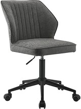 Vintage Gray Pu And Black Acme Furniture Pakuna Office Chair. - $109.92