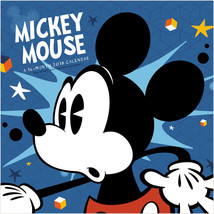 Walt Disney Classic Mickey Mouse 16 Month 2018 Wall Calendar w/ Download... - $14.50