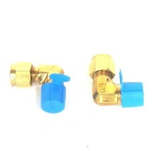 LOT OF 2 NEW SWAGELOK SS-400-2-6 ELBOWS 1/4&#39; TUBE X 3/8&quot; NPT, SS40026 - £12.60 GBP
