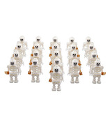 21pcs Medieval Castle White Skeleton Knights Army Set Minifigures Toys - £20.26 GBP