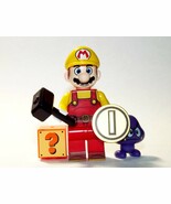HGT Mario Red And Yellow Deluxe The Super Mario Bros. Movie Rare Minifig... - $7.15