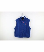 Vintage 90s USA Olympics Mens 2XL XXL Spell Out Full Zip Fleece Vest Jac... - $70.80 CAD