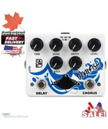 Caline DCP-03 Devilfish Chorus + Delay Dual Guitar Effect Pedal True Byp... - $83.76 CAD