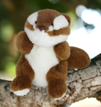 E &amp; J Classics Chipmunk/ Squirrel Puppet Plush Toy Stuffed Animal Made i... - £18.41 GBP