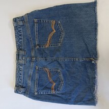 Canyon River Blues RN#15099 Women's Denim Pencil Frayed Skirt Size 6 (30×15) image 13