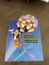 Vintage Disney on Parade ~ Souvenir Program Book 1969 EUC Walt Disney Co... - $14.22