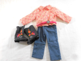 American Girl of The Year Doll SAIGE Parade Outfit Complete 2013 - $25.75