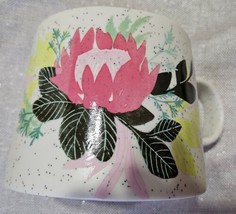 Starbucks Cactus Flower Ceramic Coffee Cup Mug Summer 2022 14oz Lot Of 2 - $10.61