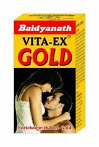 Baidyanath Vita Ex Go- ld Plus Made With Sudh Shilajit Swa- rna Bhasm (20 Cap) - £14.27 GBP