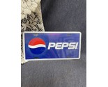 Vintage PEPSI Logo License Plate Metal Sign COLA SODA POP Embossed 6”x12” - $11.88