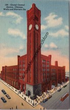 Grand Central Station Chicago Wells &amp; Harrison Streets IL Postcard PC251 - £3.99 GBP