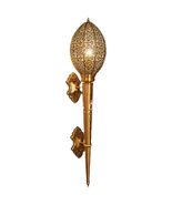 interoknack Luxury Gold Wall Sconce  Designer Long Brass Filigree Corri... - $11,072.31 MXN