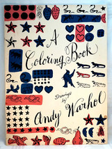 Coloring Book Drawings by Andy Warhol Oversized 1990 - 12 Pictures - £39.90 GBP