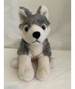 Adventure Planet Wolf Plush Gray White Husky  Dog Stuffed Animal Soft Toy - £11.64 GBP
