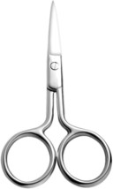 Small Brow Scissors - 1 Pack Little Sharp Precise Detail Snips for Cutting Nose - £6.80 GBP