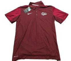 New NWT Montana Grizzlies Nike Dri-Fit Team Issue Size Small  Polo Shirt - £34.87 GBP
