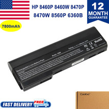 7800Mah Battery For Hp Elitebook 8460P 8460W 8470P 8470W 8560P 8570P New - $41.79