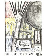 JASPER JOHNS Spoleto Festival 1985, 1985 - Signed - £892.75 GBP