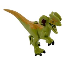 LEGO Dinosaur Dilophosaurus Olive Dilo03 Jurassic World 75934 76951 Parts EUC - £7.82 GBP