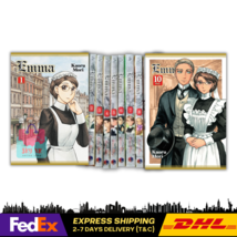 Full Set!! EMMA English Version Manga by Kaoru Mori Comic Volume 1-10 - $121.37