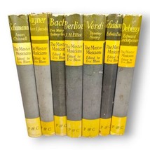 Eric Blom The Master Musicians 1940s Lot of 7 Hardcovers S3E3 - £23.16 GBP