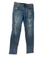 Hollister Mens Jeans 32&quot;x32&quot; Extreme Skinny Stretch Jeans Distressed Lig... - $15.70
