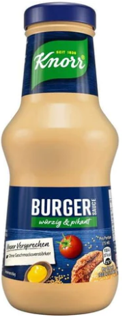 Knorr - Burger Sauce 250ml - $5.18