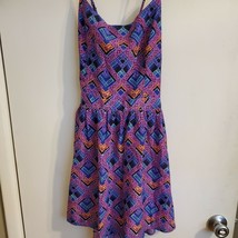 Bethany Mota For Aeropostale Purple Open Back Mini Dress Size Large Y2K - $201.79 MXN