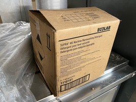 Box of 4 EcoLab Supra MS Food Service Machine Warewashing Detergent - 4 ... - $80.75