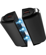 Hand Warmers Rechargeable,10000Mah Split-Magnetic 2 Pack,Electric Reusab... - £40.69 GBP