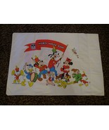Vtg Mickey Mouse Club Headquarters Walt Disney Productions Pillow Case 2... - $660.42 MXN