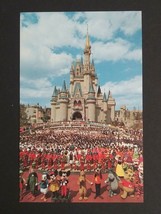 Walt Disney World Florida Cinderella Castle UNP Vtg Postcard c1970s #01110238 - £6.24 GBP