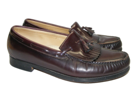 SAS Genuine Leather Men Size 11.5 W Dark Brown Tassel Sip On Loafer Shoe... - £28.54 GBP