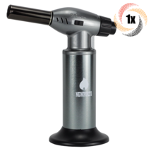 1x Torch Newport Zero Jumbo Series Grey 10" Butane Torch | Adjustable Flame - £40.79 GBP